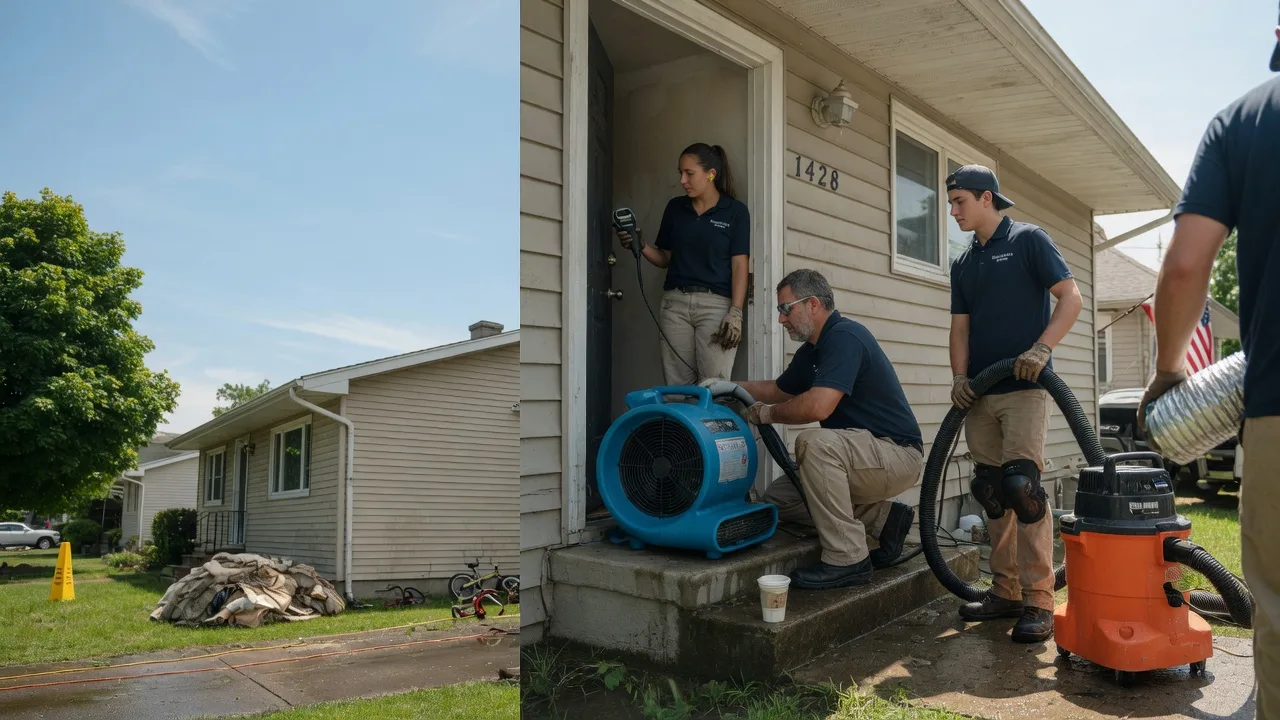 Water Damage Restoration in Matthews, IN near me